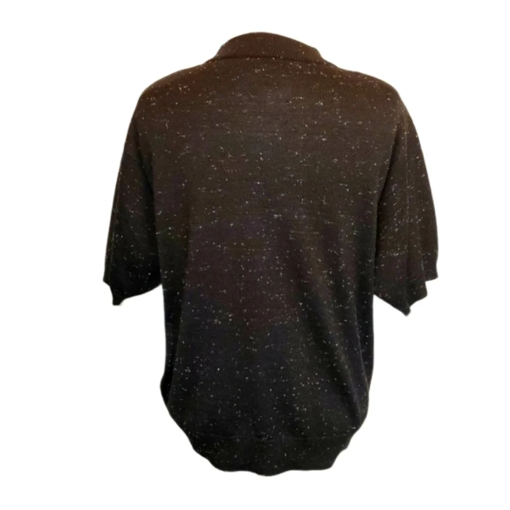 Norton McNaughton Black Marled Sweater